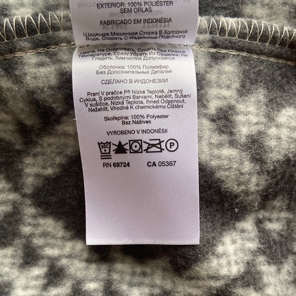 Columbia Black and White Geometric Women's Jacket - Picture 12 of 12